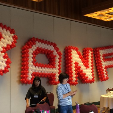 Giant Lettering   (Banff Conference  Oct 2017)