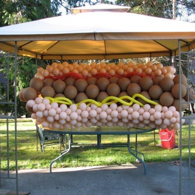 Hot Dog under Tent