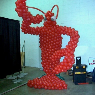 A Real Stand up Lobster